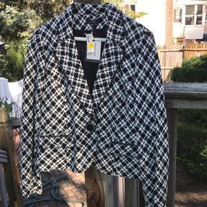 Jacket in Black and White